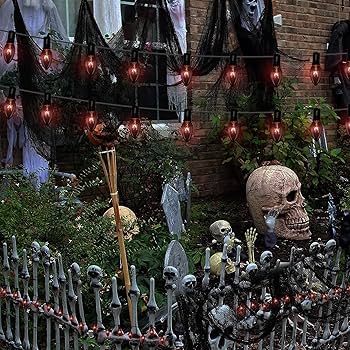 Halloween C9 Outdoor String Lights, 25Ft Outdoor Black Light